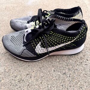 Nike Black and White Knit Sneakers